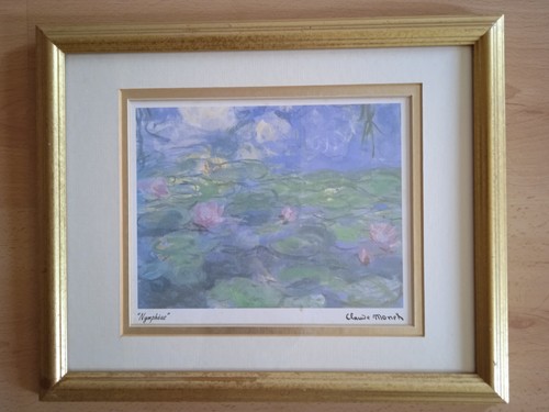Lithographie les nympheas - les,