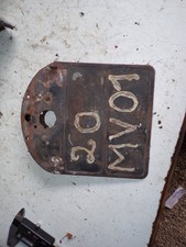 plaque immatriculation