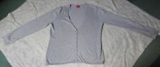 TRES BEAU GILET GRIS ESPRIT TAILLE XL EN TRES BON ETAT EN COTON