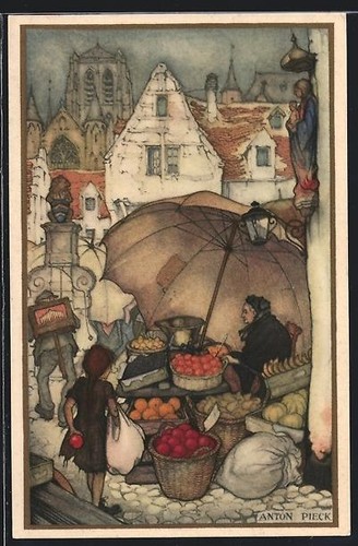 Carte postale artiste - carte, d'artiste