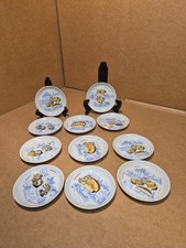 11 Assiettes À Fromage Décor de Paris