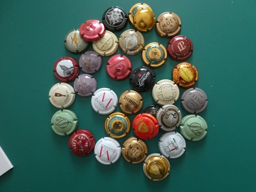 Lot plaques capsules - 30,