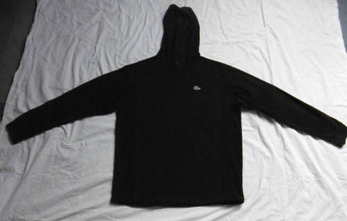 Polaire fin capuche noir - fin, a