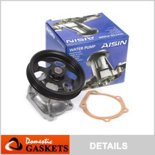 Fit 86-95 Toyota Tercel SOHC Paseo 1.5L DOHC AISIN Water Pump 5EFE 3E 3EE