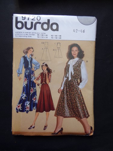 Patron vintage burda 9720 - §,
