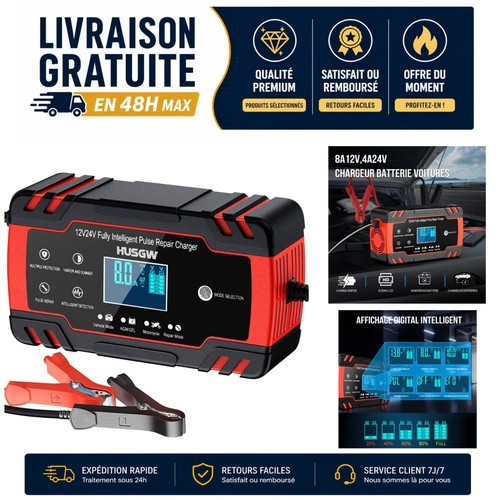 Chargeur batterie voiture - , 12v