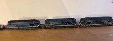 Lot de 4 BB 67407 SNCF Echelle HO Epoque III Locomotive Diesel - Bleue (8539)