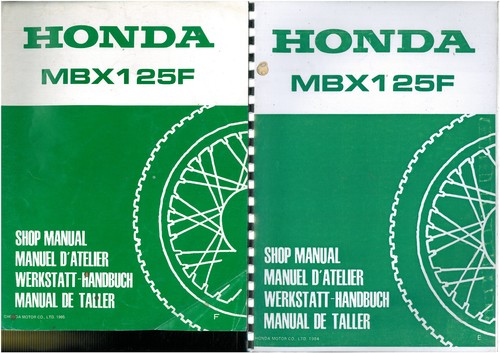 Revue atelier honda mbx - d'atelier,