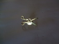 GOLD CHISEL PINS HAIRDRESSER SEWING HAIRSTYLE FALOCHE