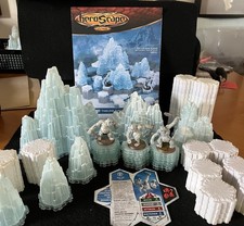HeroScape - Expansion Set: Thaelenk Tundra - Complete Plus Bonus 12 Tiles