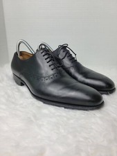 J.M. Weston Shoes 470 Richelieu Size 7D US Special Order Shoe Street Black
