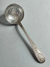 Early 19th century - silver sprinkling spoon 950°/° openwork Empire style P: 57g