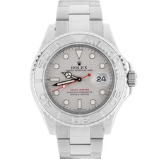 2011 PAPERS Rolex Yacht-Master PLATINUM Stainless Steel 40mm 16622 YM1 Watch BOX