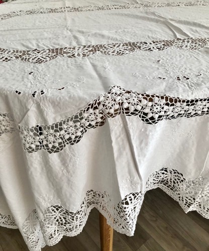 Nappe rectangulaire vintage - nappe,