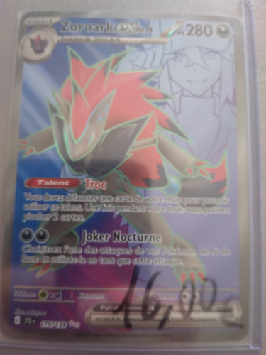 Carte aux choix pokemon - , full