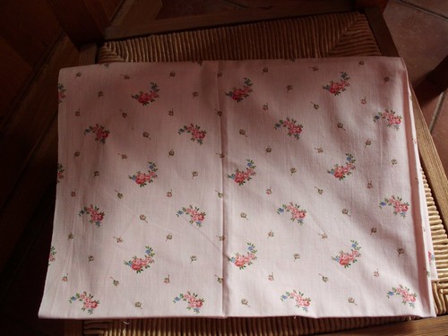 Coupon tissu ancien - tissu, "