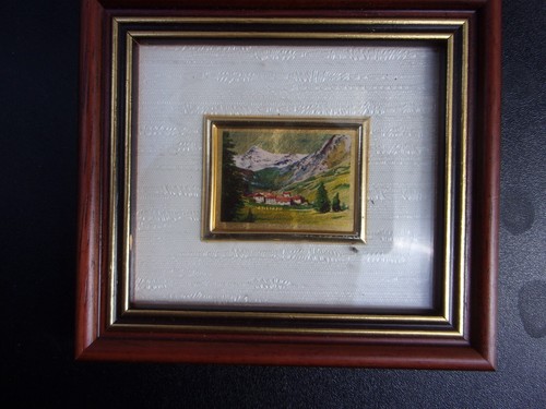 Miniature chromo art - chromo, faite