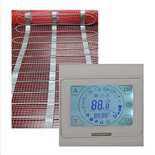 Chauffage au Sol Électrique par le 1 À 20 m2 Avec Touch Screen Régulateurs
