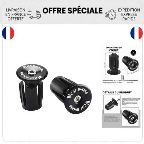 Embouts guidon vélo - de,