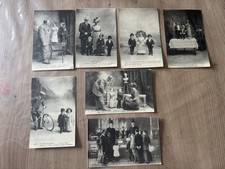 Lot de 7 Cartes Postales