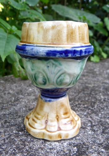Coquetier ancien barbotine - en,