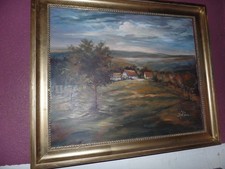 TABLEAU huile sur toile de