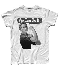 T-Shirt We Can Do It! Affiche