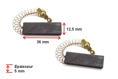 Charbon moteur lave - , linge