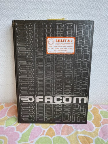 Ancien catalogue outils facom - ancien,