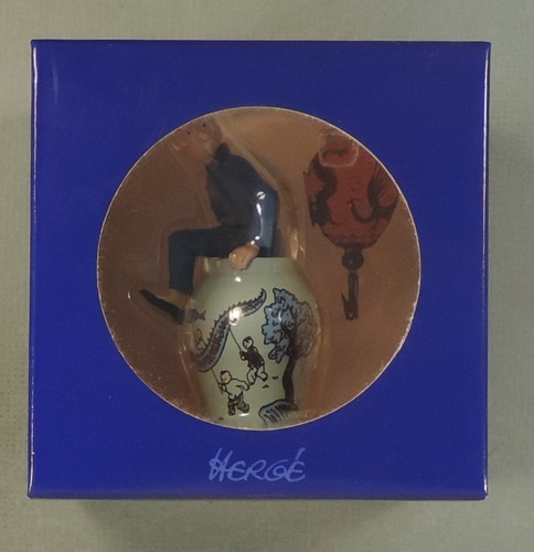Herge tintin scene pvc - tintin,
