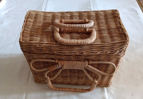 Ancien panier goûter en - panier,