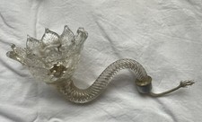 Branche Pour Applique  Lustre En Verre De Murano Venise Paillette Or