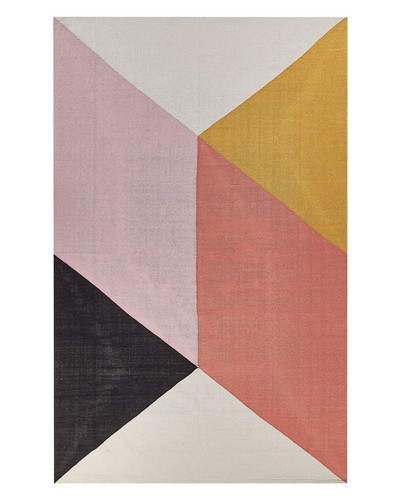 Tapis coton multicolore - coton, 160