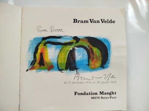 Bram van velde livre - van,