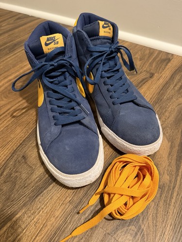 Nike blazer mid navy blue - blazer,