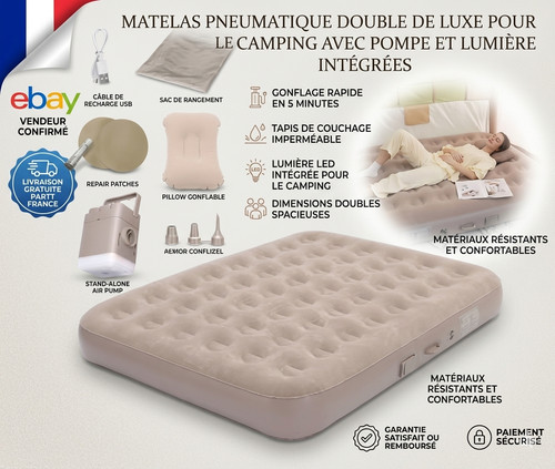 Matelas gonflable personnes - gonflable,