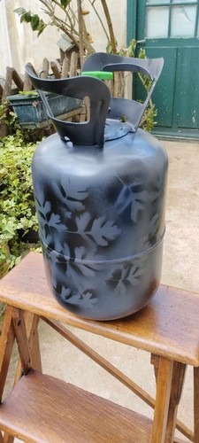Bonbonne gaz décorative - de,