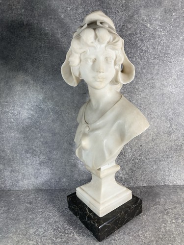 Buste femme albâtre - en,