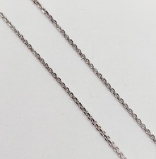 Chaine fine vintage or blanc