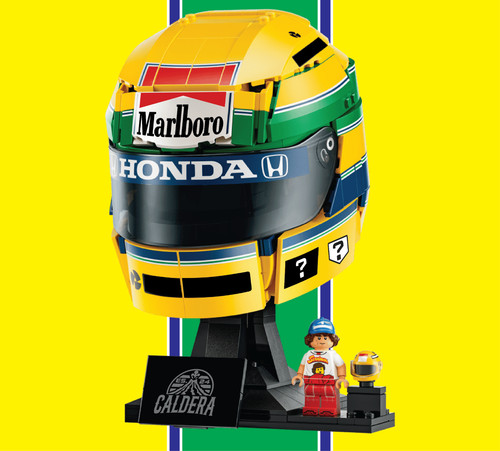 Senna helmet decal set - decal,