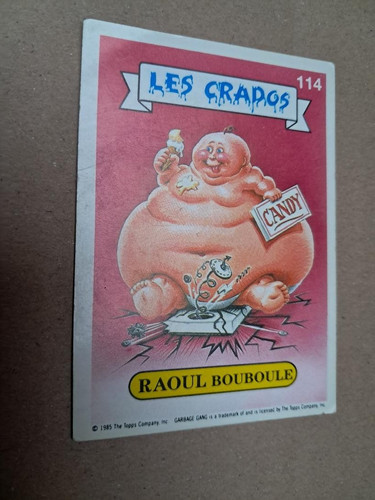 Rare carte les crados - carte,