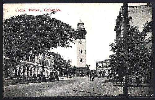 Colombo clock tower partie - colombo,,