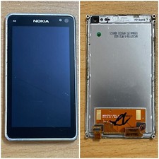 Original Nokia N8 Injured LCD Touch Frame Display Working