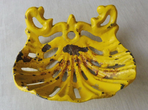 Ancien porte savon fonte - savon, en
