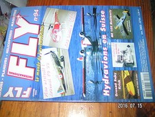 ?µ µ? Revue FLY n°94 plan encarté Synapse / Grunau aby IIBMe 109 vs Hurricane