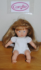🤡Poupée COROLLE 2003 Long Cheveux Blond Poupon Calin 20 Cm Rare Ancien Vintage