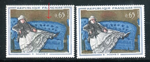 Variété 1364 bordure - -, n°1364
