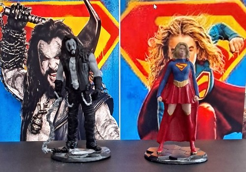 Figurines supergirl lobo - figurines,