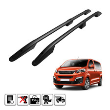 pour PEUGEOT TRAVELLER 2016+ L2 RAILS DE PORTAGE BARRES LATÉRALES BARRES
