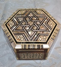 boite à bijoux hexagonale en